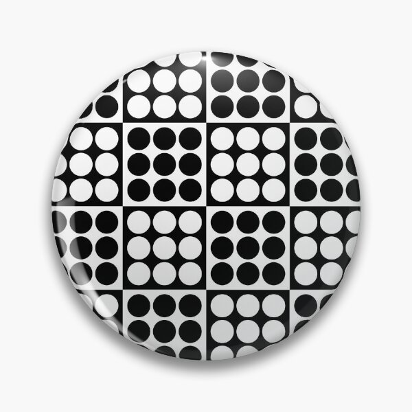 Item preview, Retro Mid Century Modern Geometric Pattern 122 Scandi Black and White designed and sold by tonymagnerart.