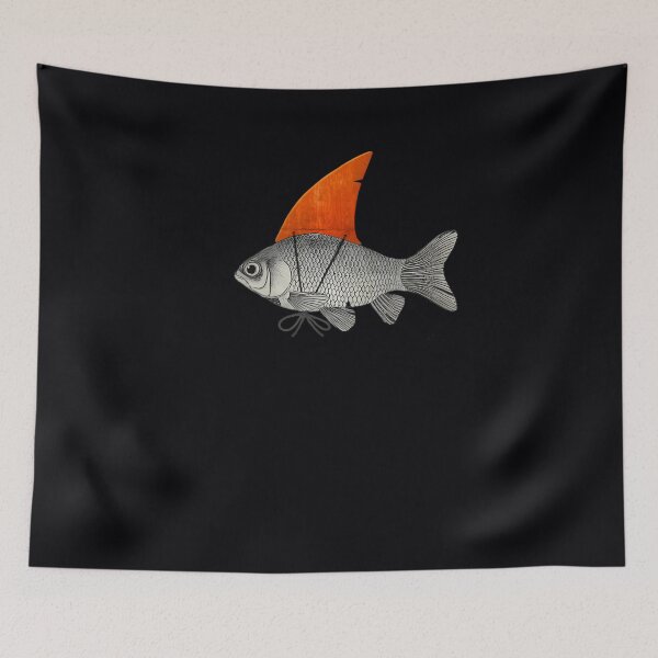 Item preview, Goldfish with a Shark Fin  	 designed and sold by avbjzwpiuh63.