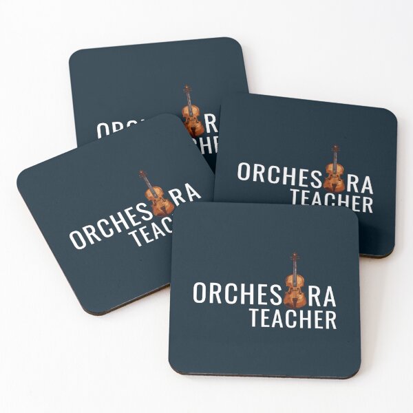 Item preview, Orchestra Teacher ViolinViolawith White Text designed and sold by nganguyet5.