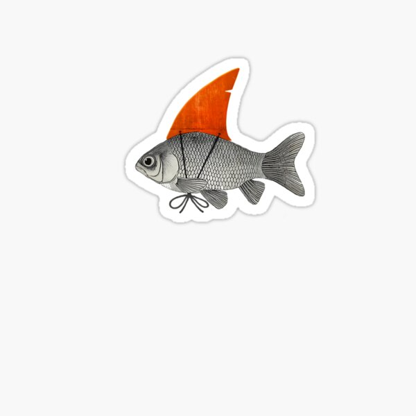 Item preview, Goldfish with a Shark Fin  	 designed and sold by avbjzwpiuh63.