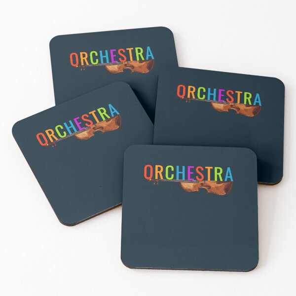 Item preview, Orchestra ViolinViolawith Rainbow Text designed and sold by nganguyet5.