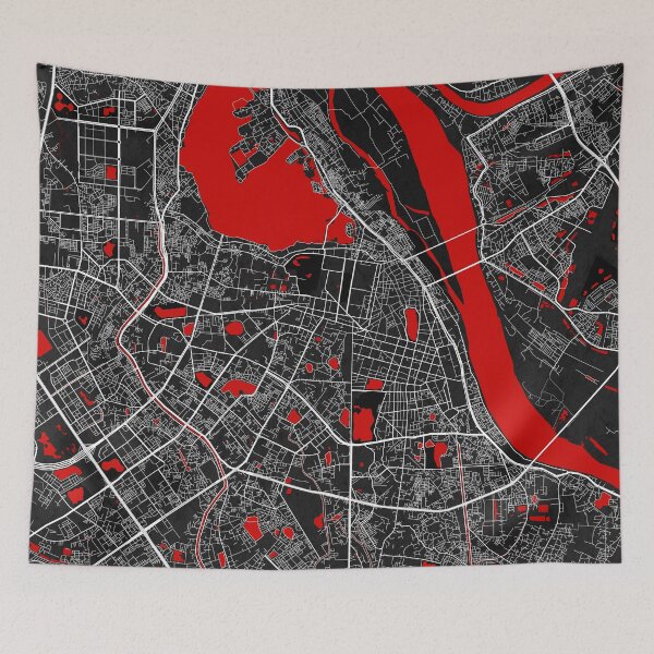 Item preview, Hanoi City Map of Vietnam - Oriental designed and sold by deMAP.