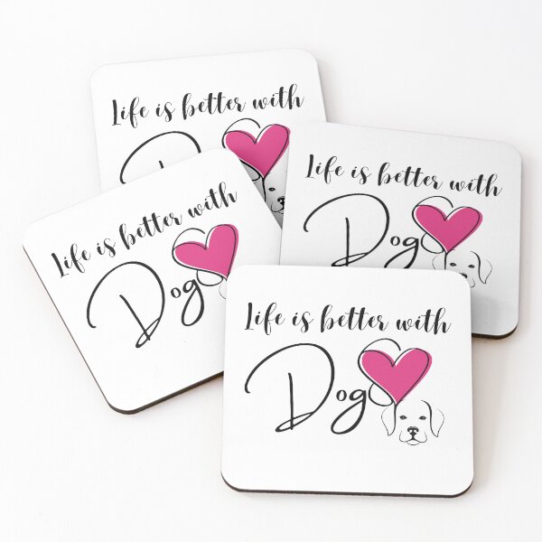 Item preview, Life is better with Dogs designed and sold by Maglitaliana.