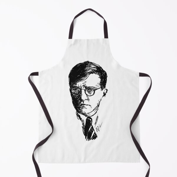 Item preview, Shostakovich drawing in black designed and sold by nganguyet5.