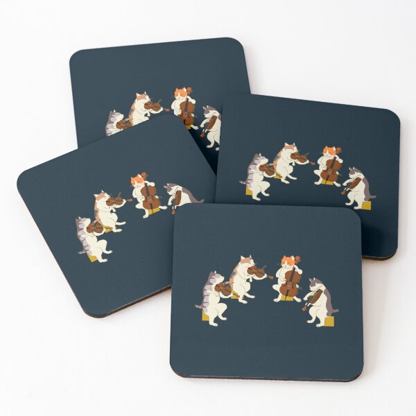 Item preview, String Quartet Cats Musical Cats designed and sold by nganguyet5.