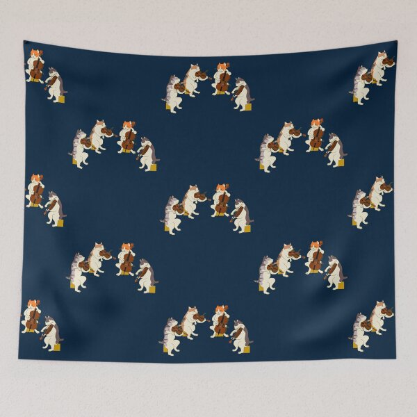 Item preview, String Quartet Cats Musical Cats designed and sold by nganguyet5.