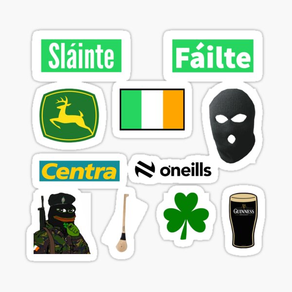 Item preview, Irish Sticker Pack designed and sold by Janty1888.