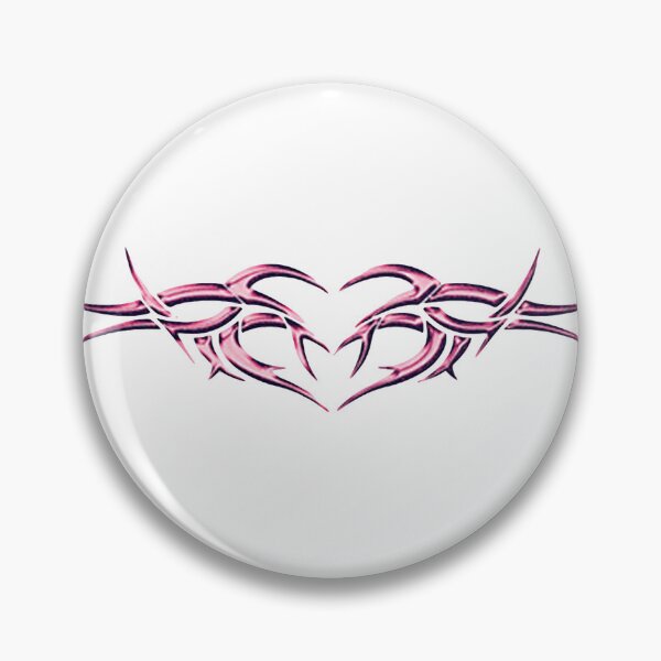 Item preview, CUTE Y2K Heart Neo Tribal Cyber Sigilism designed and sold by sunriseagony.