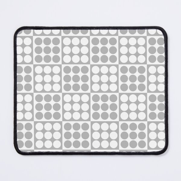 Item preview, Retro Mid Century Modern Geometric Pattern 124 Scandi Gray designed and sold by tonymagnerart.