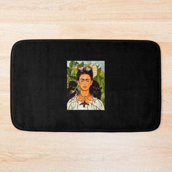 Item preview, Self-Portrait with Thorn Necklace and Hummingbird Art Board Print 	 designed and sold by xllhexcbkmr62.