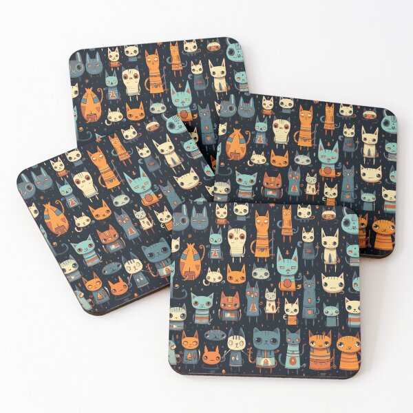 Item preview,  Feline Quirks: Decoding the Peculiar Patterns of the Unusual Cats designed and sold by Brendon987.