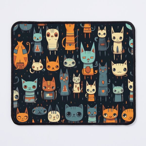 Item preview,  Feline Quirks: Decoding the Peculiar Patterns of the Unusual Cats designed and sold by Brendon987.