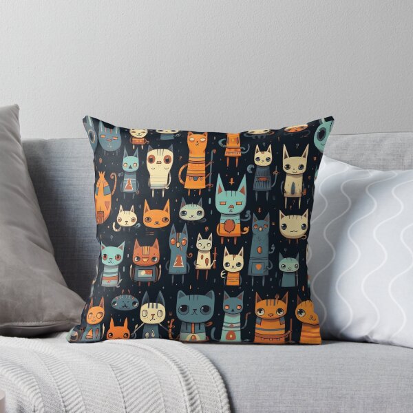 Item preview,  Feline Quirks: Decoding the Peculiar Patterns of the Unusual Cats designed and sold by Brendon987.