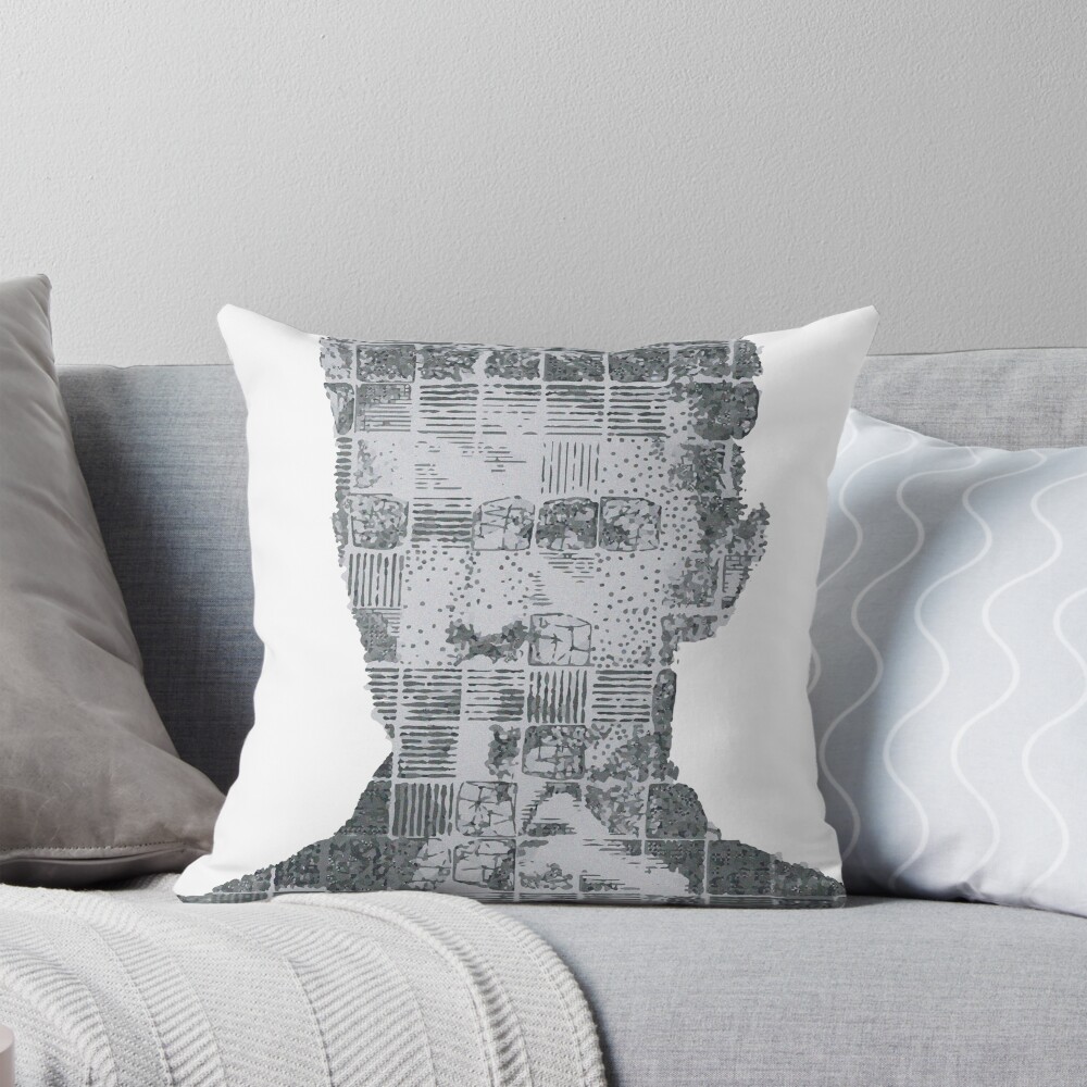 Item preview, Throw Pillow designed and sold by Arthinkink.