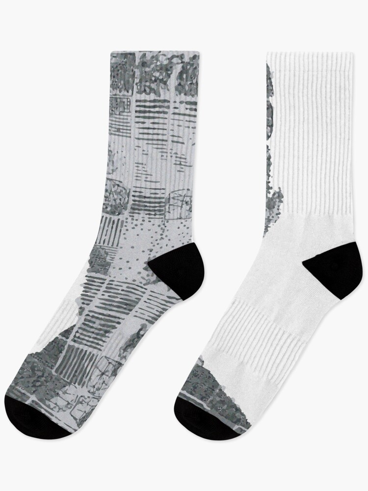 Thumbnail 1 of 5, Socks, Complex patterns designed and sold by Arthinkink.