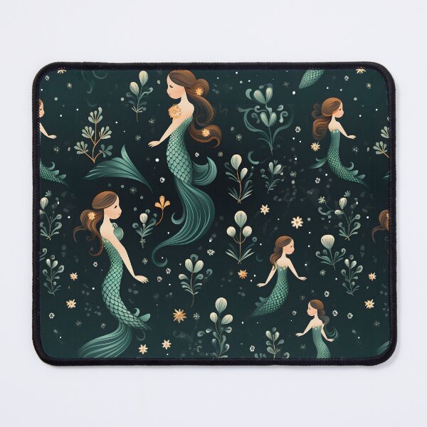 Item preview, Mermaids Pattern 4 designed and sold by DigitalPatternx.
