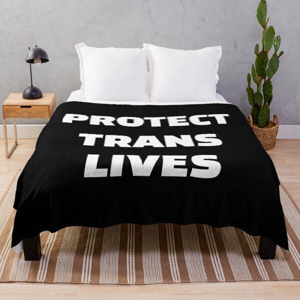 Item preview, Protect Trans Lives - Transgender Pride designed and sold by Inspirationmotivation.