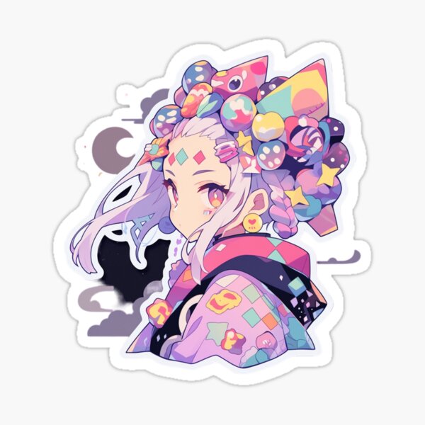 Cute Anime Girl Sticker for Sale by KLYPStickers