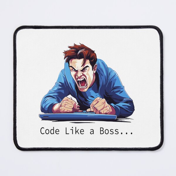 Item preview, Angry Coder: Code Like a Boss... designed and sold by AIPICCRAFT.