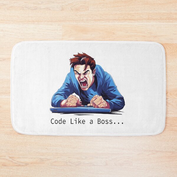 Item preview, Angry Coder:  Code Like a Boss... designed and sold by AIPICCRAFT.