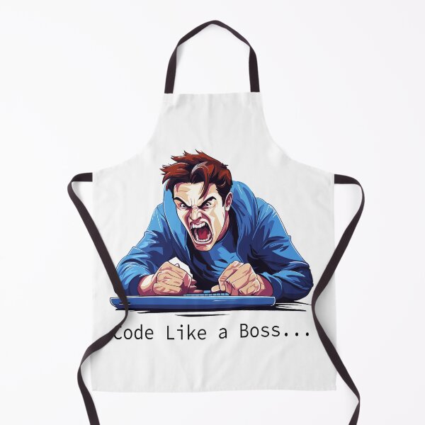 Item preview, Angry Coder:  Code Like a Boss... designed and sold by AIPICCRAFT.