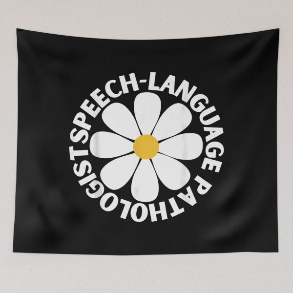 Item preview, Speech Language Pathologist Speech Therapy SLP Daisy Flower  	 designed and sold by toptcxaoehq93.