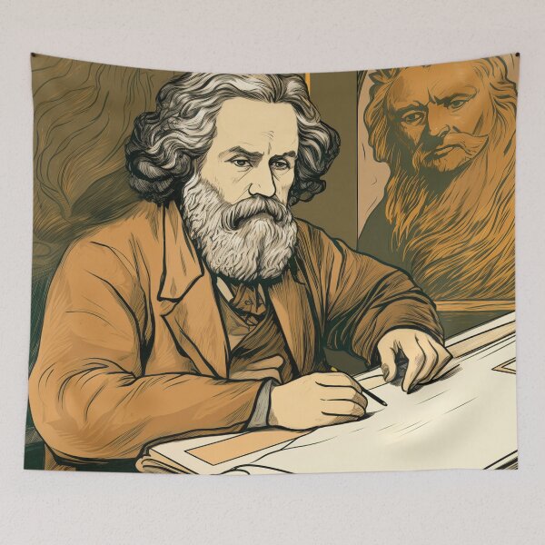 Item preview, Karl Marx designed and sold by ComicsFactory.