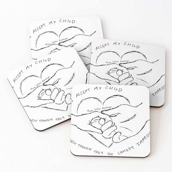 Item preview, I Accept My Child TLA designed and sold by TLAImprov.