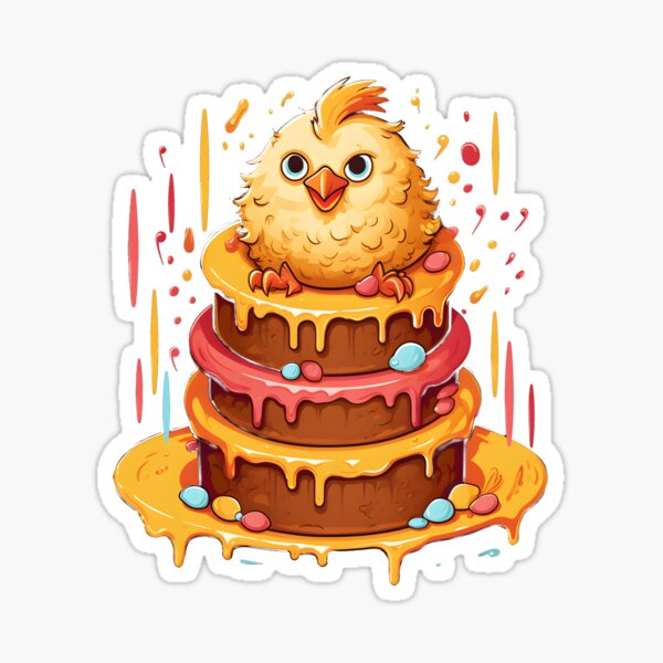 Rooster Cake Hen Cake, Chicken Cake, Bird Cake Stock Image - Image of dish,  baking: 81177485