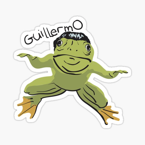 Aperçu de l'œuvre Guillermo Grenouille créée et vendue par DesignCats.