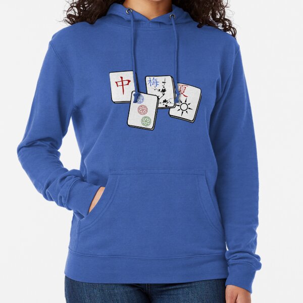 MahJong Cubes Lightweight Hoodie