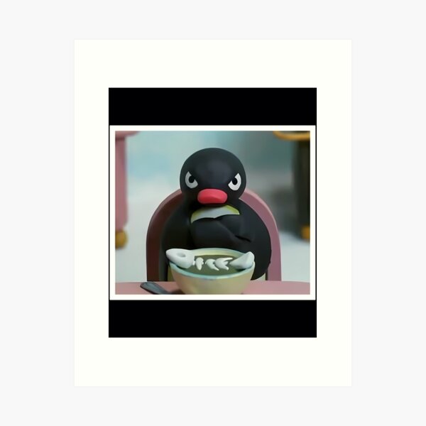 Pingu The Penguin Art Prints for Sale Redbubble