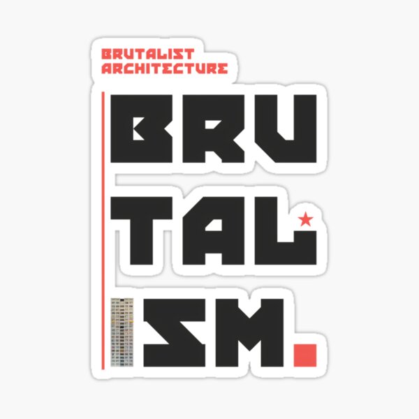 Item preview, Brutalism - Brutalist Architecture  	 designed and sold by yttwgaomv50.