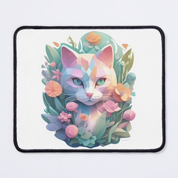 Item preview, Floresita Cat by Urban Nova Design designed and sold by UrbanNova.