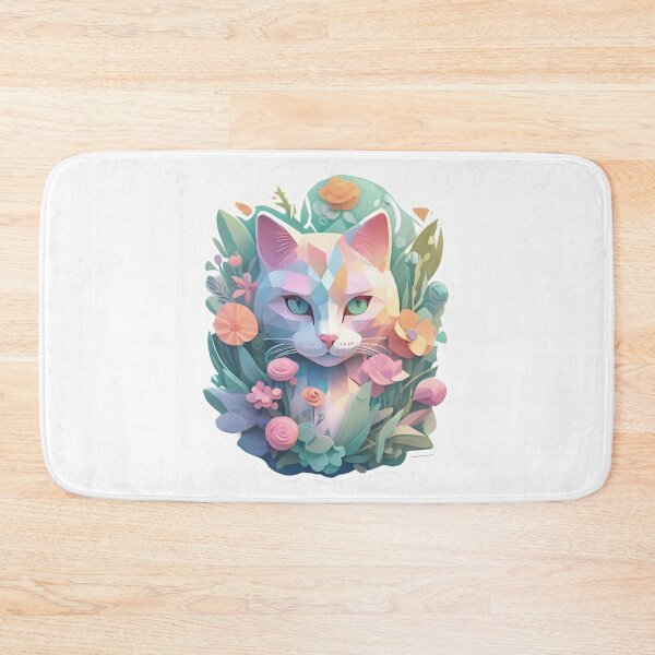 Item preview, Floresita Cat by Urban Nova Design designed and sold by UrbanNova.