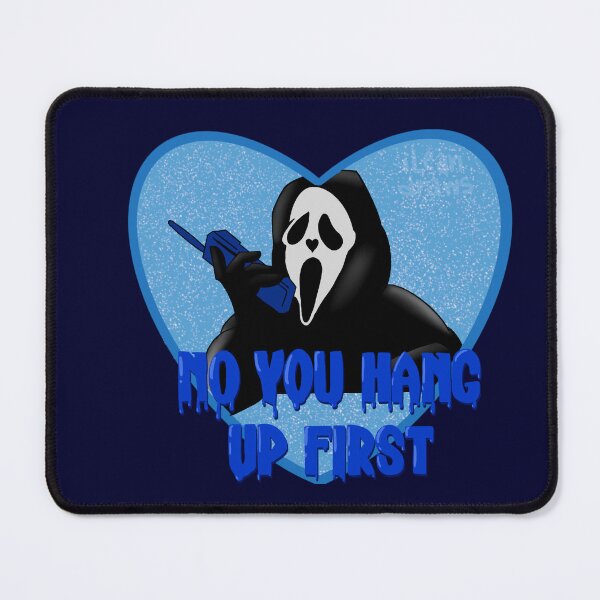 Item preview, Screaming Mask — No You Hang up — blue designed and sold by ileandraws.