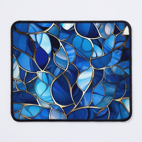 Item preview, blue leaves texture designed and sold by RodoArtDs.