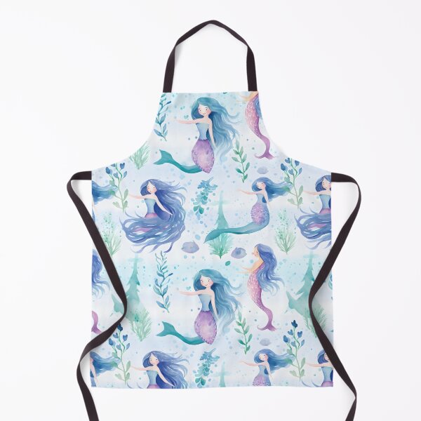 Item preview, Mermaids Pattern 6 designed and sold by DigitalPatternx.