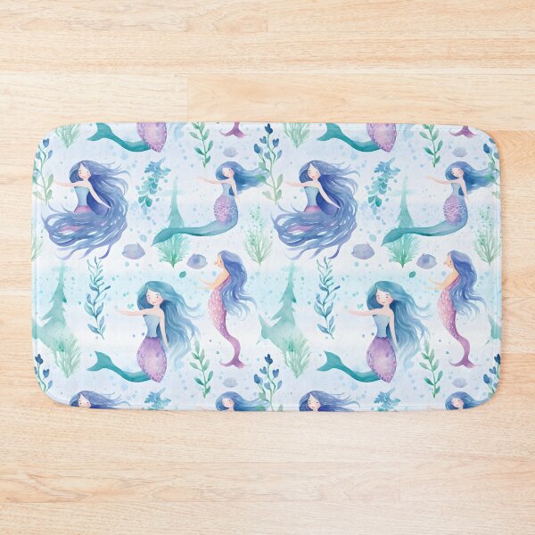 Item preview, Mermaids Pattern 6 designed and sold by DigitalPatternx.