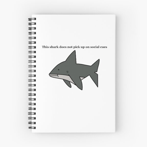 Item preview, Autistic shark designed and sold by HummingGhost.