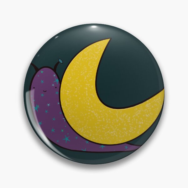 Item preview, Crescent moon snail— purple and teal designed and sold by ileandraws.