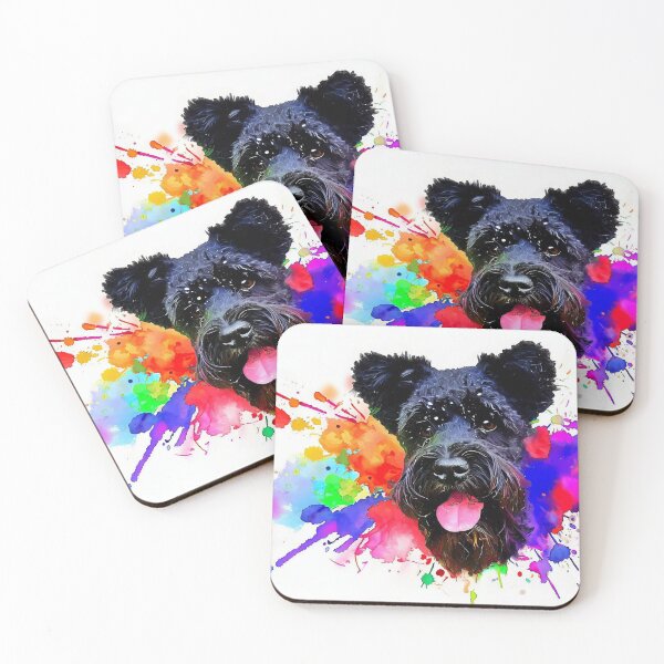 Item preview, Russian Terrier Splash Art designed and sold by The Digital Compass.