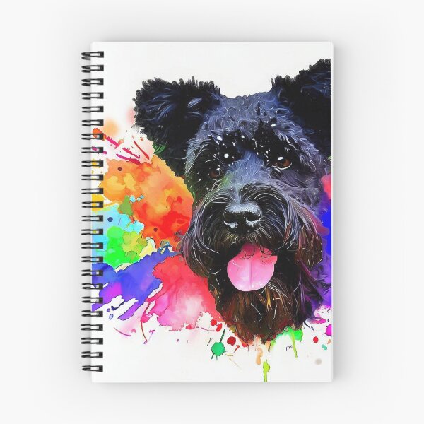 Item preview, Russian Terrier Splash Art designed and sold by The Digital Compass.