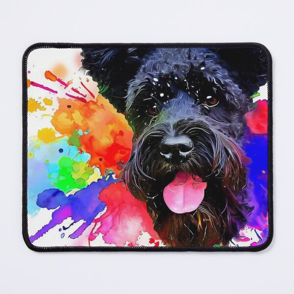 Item preview, Russian Terrier Splash Art designed and sold by The Digital Compass.
