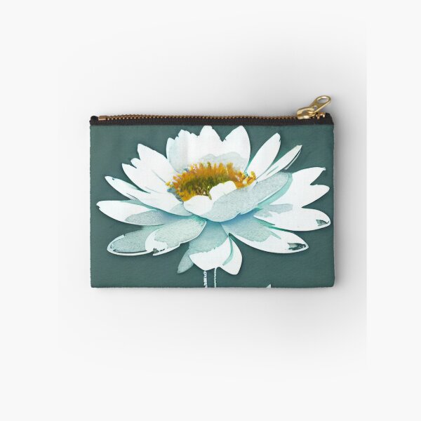 Item preview, White Blossom on Captivating Blue designed and sold by Simple-Art-work.