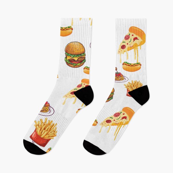 Item preview, Minimal Fast Food Pattern designed and sold by AkulShop.