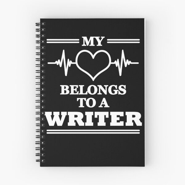 Item preview, My heart belongs to a writer designed and sold by TrendyDesigns.