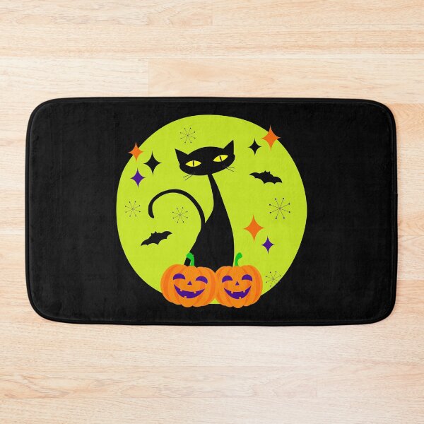 Item preview, Atomic Age Halloween Black Cat II designed and sold by trdstudio.