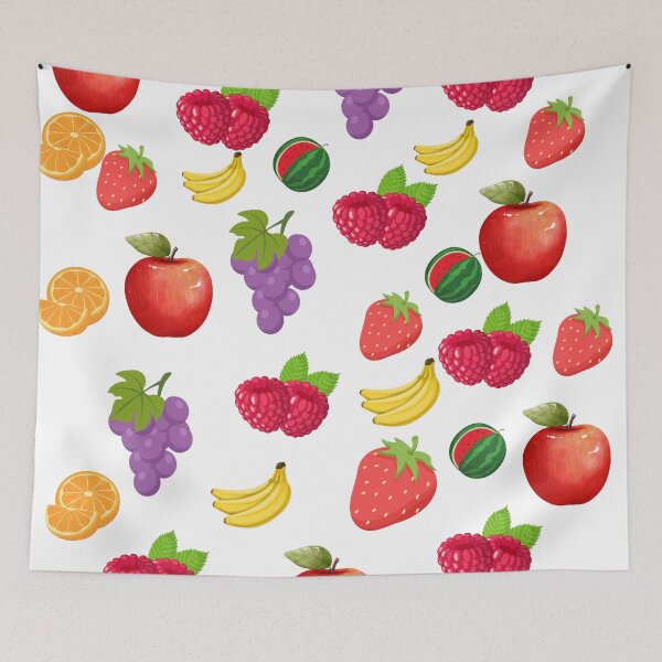 Item preview, Minimal Fruit Pattern designed and sold by AkulShop.