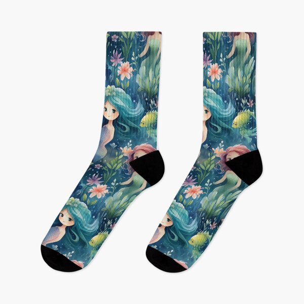 Item preview, Mermaids Pattern 11 designed and sold by DigitalPatternx.